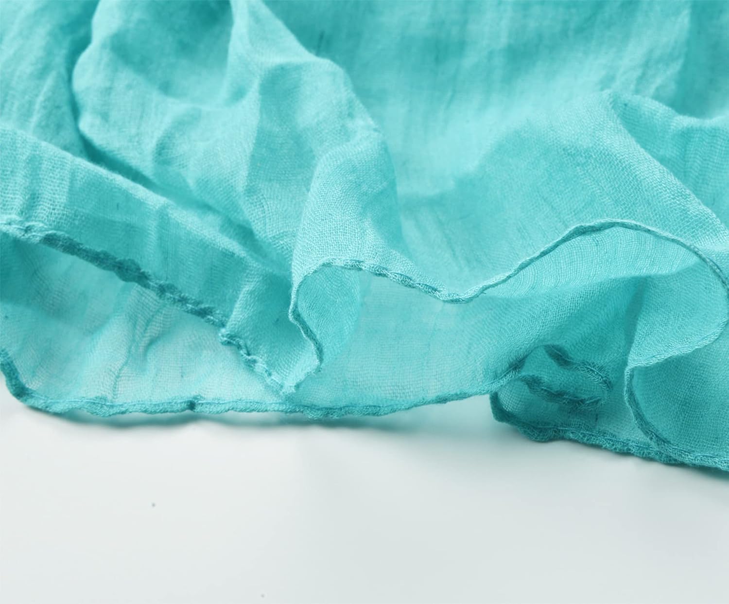 woogwin Women's Cotton Scarves Lady Light Soft Fashion Solid Scarf Wrap Shawl - Image 6