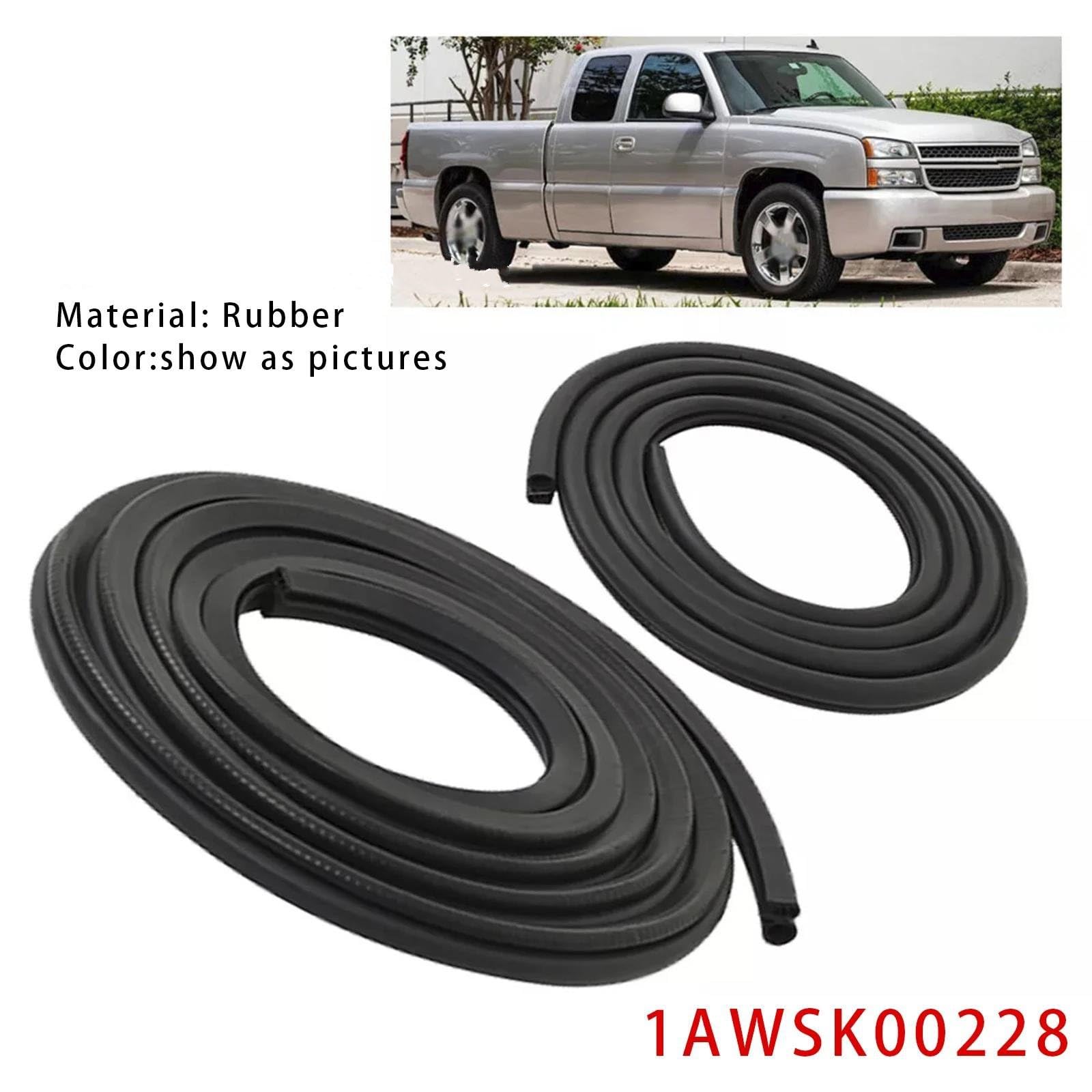 Striscia Tenuta Portiera Kit Guarnizioni Portiera Anteriore 2x Per Chevy C/K 1500 2500 3500 Accessori Auto Per Tahoe Guarnizioni