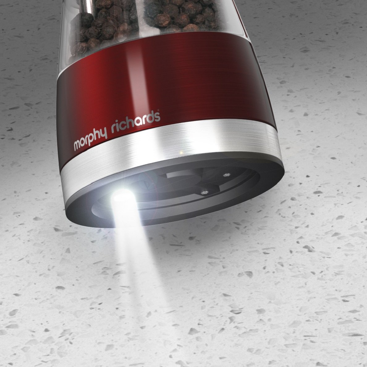 morphy richards electric salt and pepper mill set