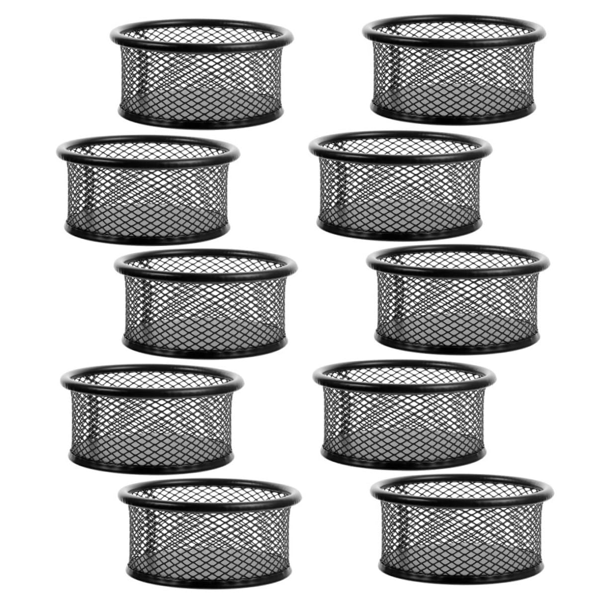 Boîte de rangement de bureau pour trombones Uonlytech pour un espace de télétravail épuré