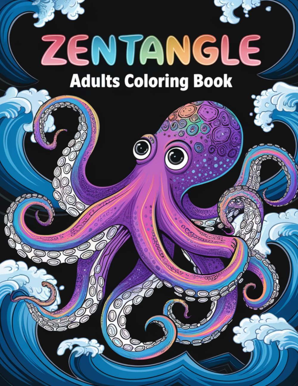 Zentangle Adult Coloring Book