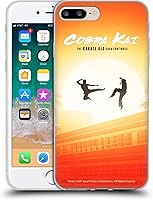 Vista 69 de Head Case Designs Funda de gel suave con licencia oficial de Cobra Kai Gold Medal Graphics compatible con Apple iPhone 7 Plus/iPhone 8 Plus