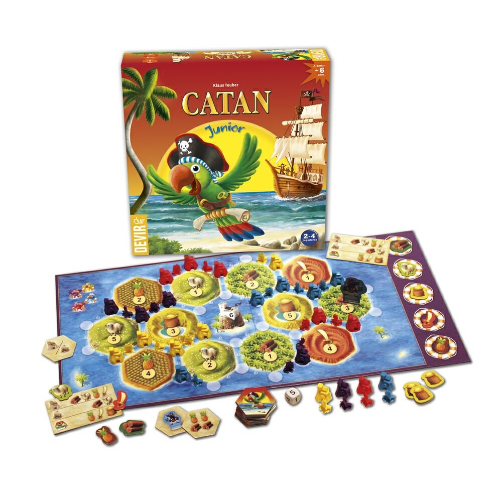 Devir - Gioco da Tavolo Catan Junior