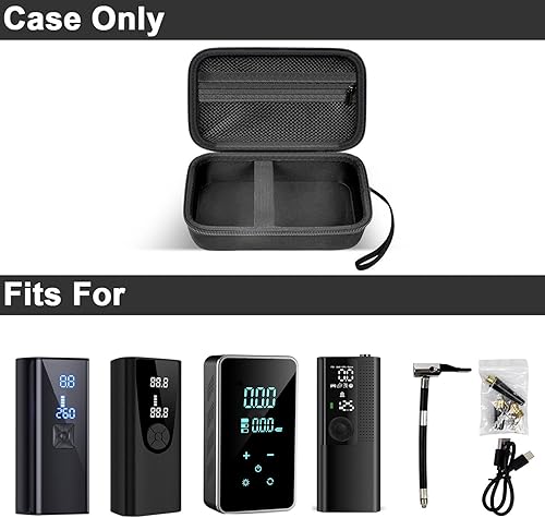 Miniatura 9 de PAIYULE Funda compatible con inflador de neumáticos Prilotte, compresor de aire portátil, bomba de aire eléctrica de 20000 mAh, soporte de