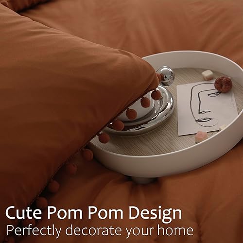 Miniatura 106 de Blue Body Pillow Cover Shabby Chic Long Pillow Case Cover Navy Blue Pom Poms Fringe Body Pillow case with Pocket Closure 20x54 inches(Body,Navy Blue)