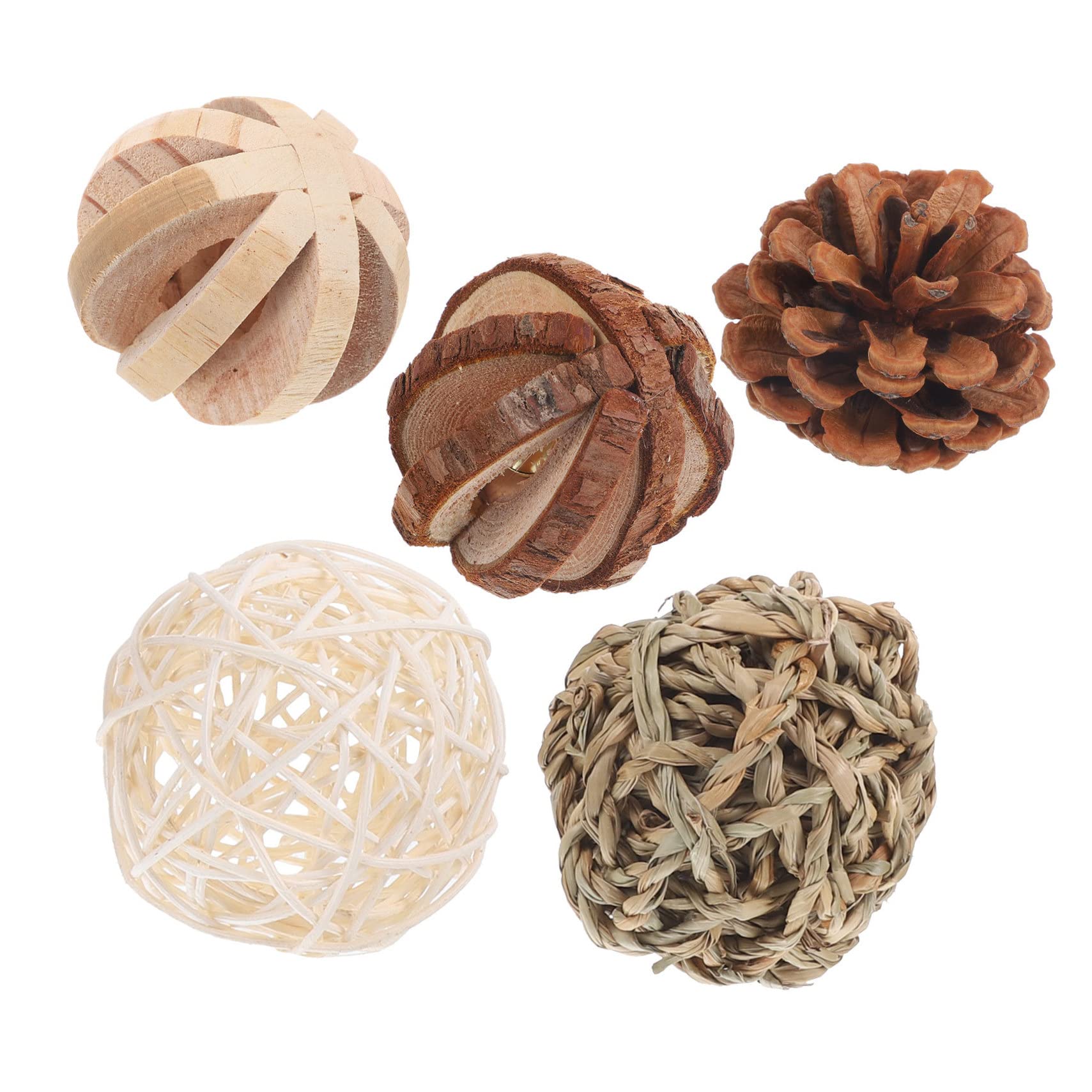 Mipcase 15stücke Teiliges Hamster Kauspielzeug Set Naturholz Molar Spielzeug Für Meerschweinchen Kaninchen Und Kleine Haustiere Zahnpflege Und Beschäftigung Für Gesunde Zähne Und