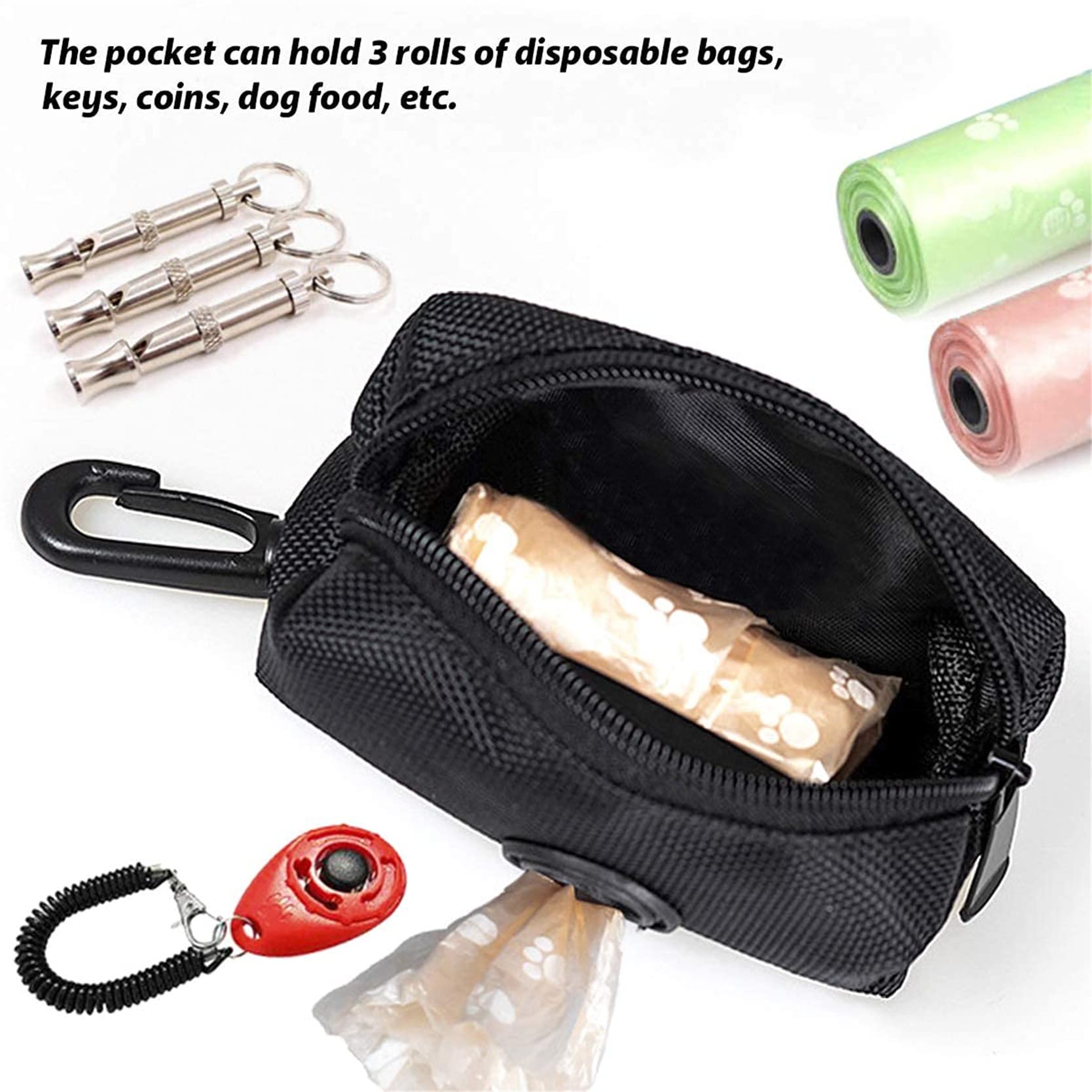 Sacchetto Porta Cacca Per Cani | Dispenser Rifiuti Con Porta Borse