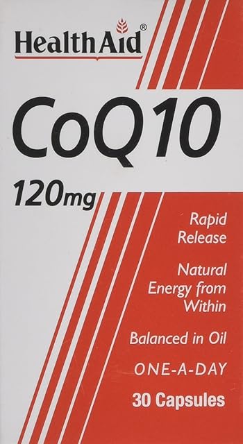 HealthAid CoQ-10 120mg - 30 Capsules