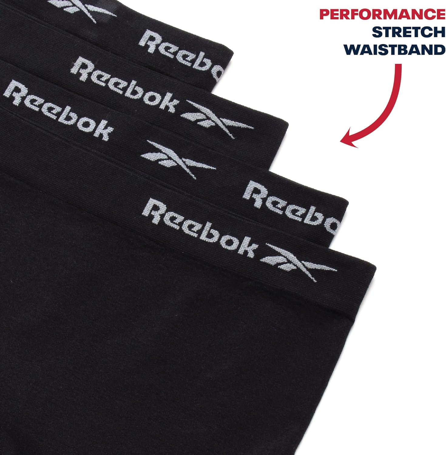 Reebok Girls Boyshorts - 4 Pack Soft Stretch Tag Free Long Leg 5" Inseam Girls Underwear Boyshorts Seamless Panties - Image 5