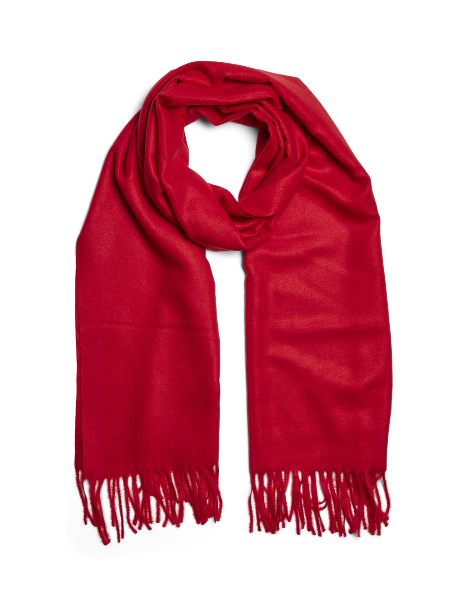 PIECES Pcnoah Long Scarf Noos BC, Goji Berry, One Size