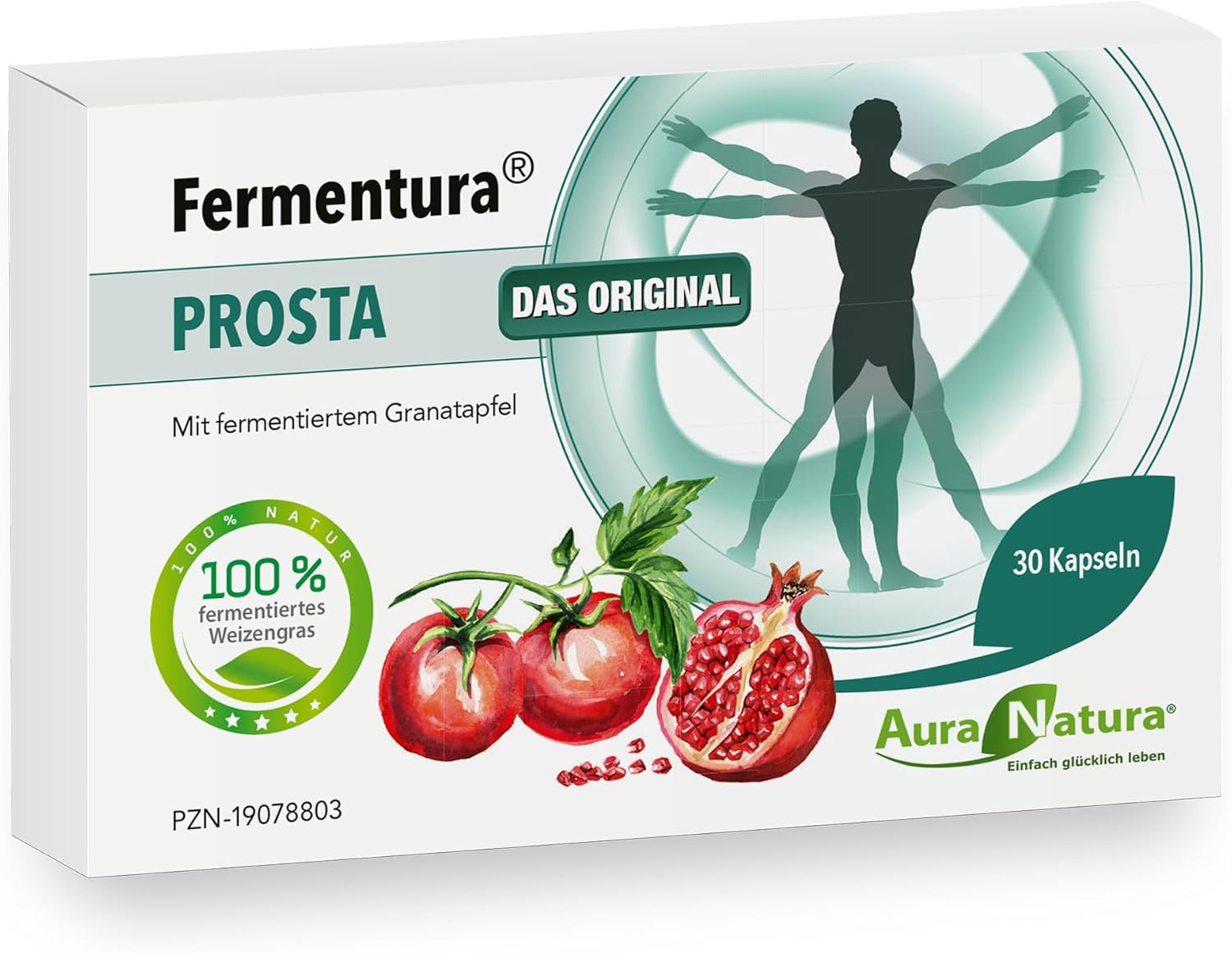 Aura Natura Fermentura Prosta | Fermentierte Prostata Komplex Kapseln ...