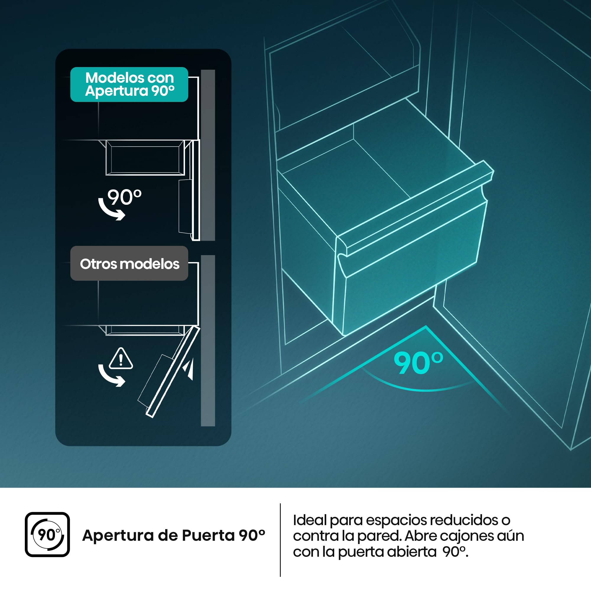 Hisense RB440N4AWA - Frigorífico Combi Total No Frost, Clase A, 336L, 202cm, Multi Airflow, Apertura de Puerta 90, Congelamiento Rápido, Botellero, Puerta Reversible, WiFi, Blanco