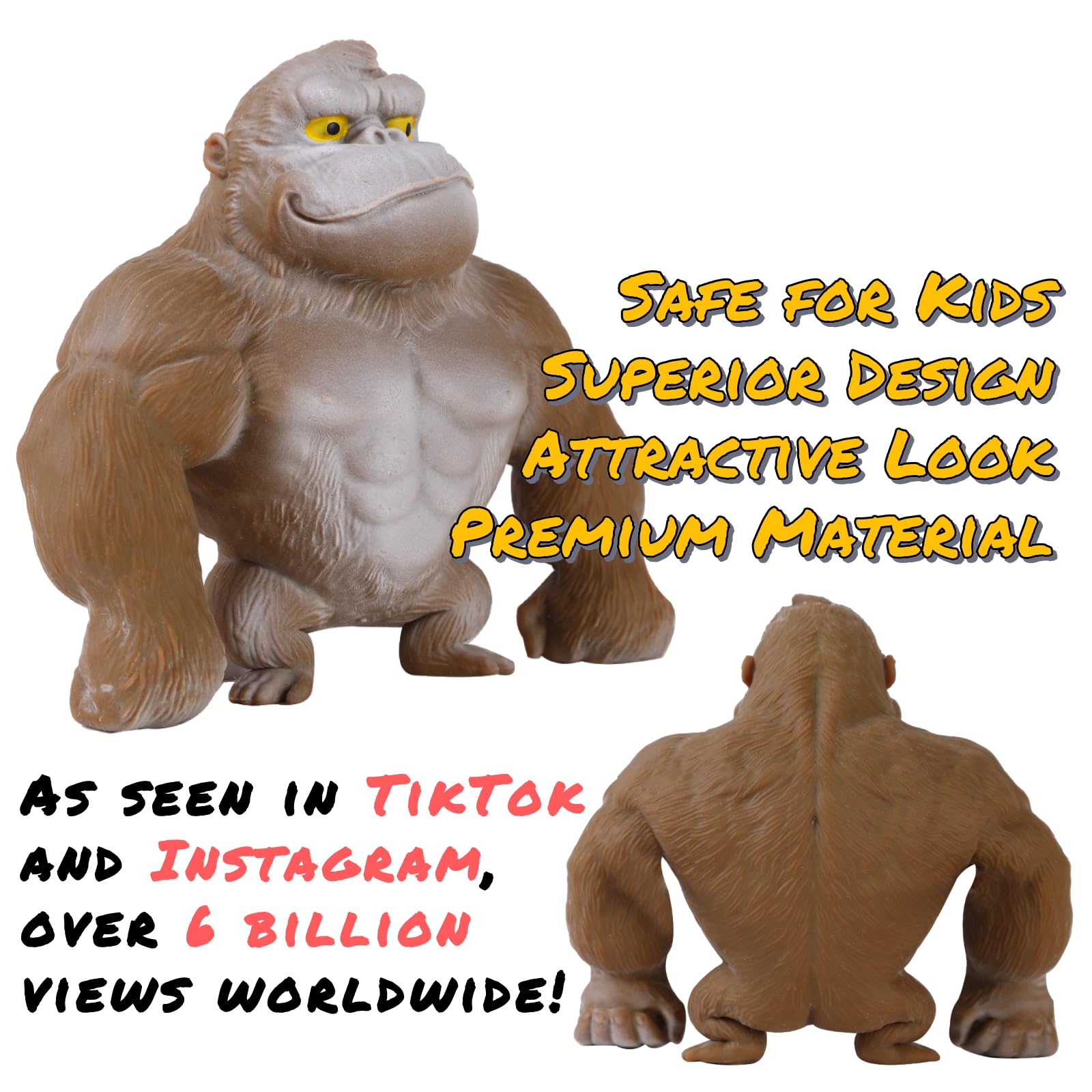 Amazon.com: WAYFENGLI Super Stretchy Gorilla Fidget Toy