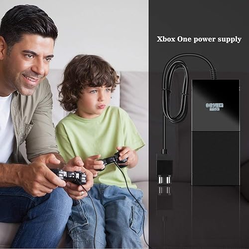 Miniatura 6 de Power Brick Compatible with Xbox One Power Supply Brick for Xbox One, KSW KINGDO Power Supply for Microsoft Xbox one Sole Newest Quietest Version