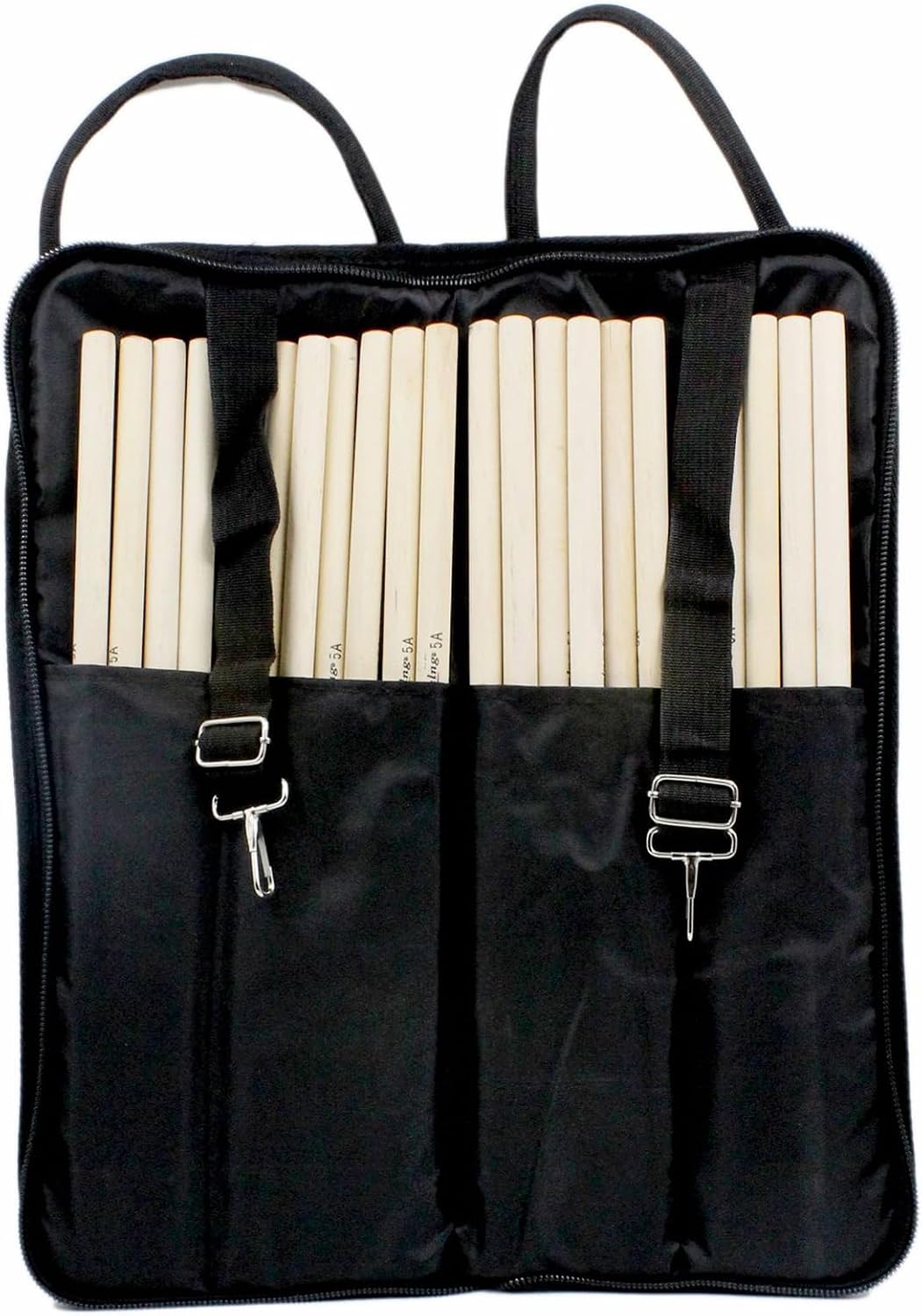 Drum Sticks Bag Accessories Storage Stick Carry Drumstick with External Pocket Sticks