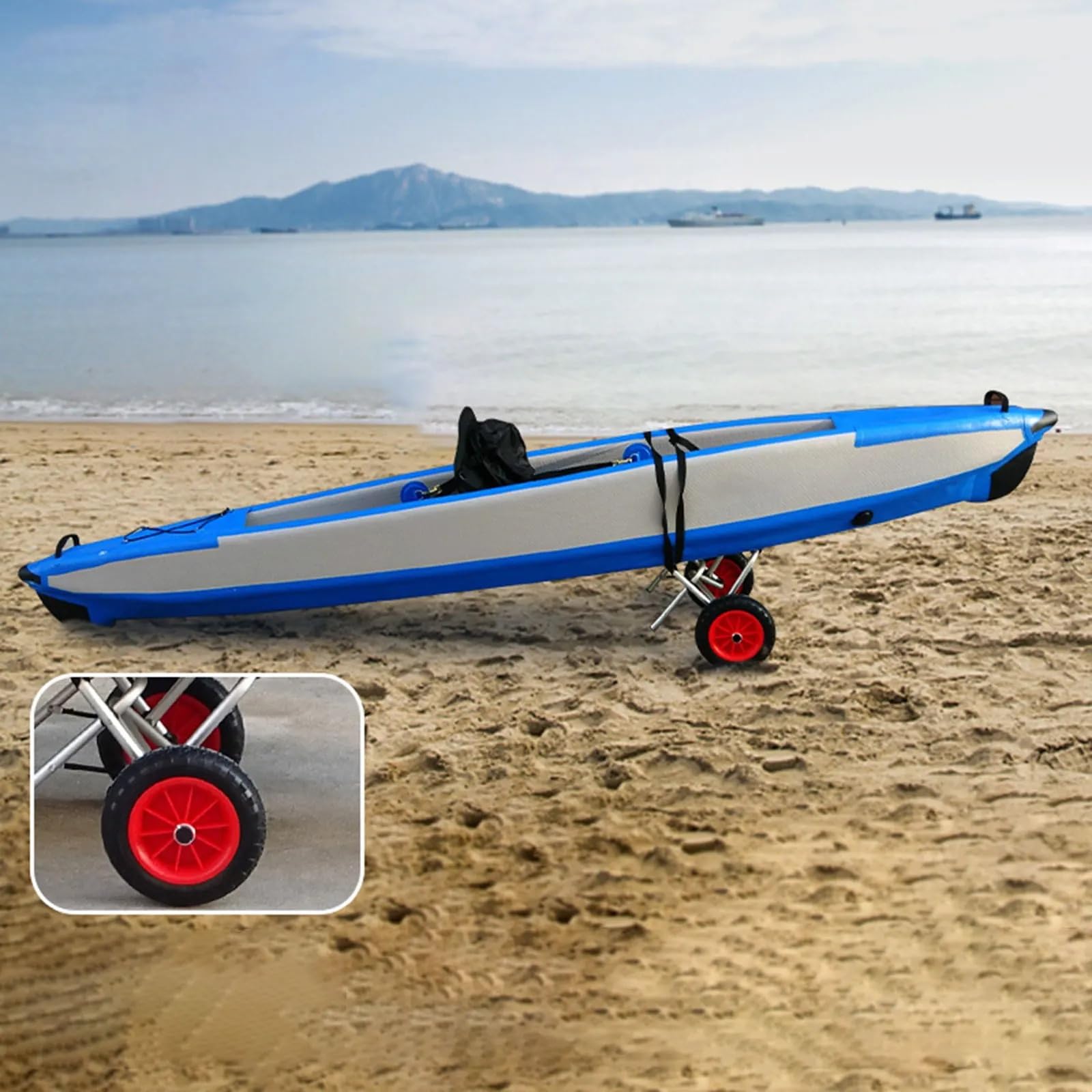Carro Paddle Surf Portaequipajes Plegable for Kayak