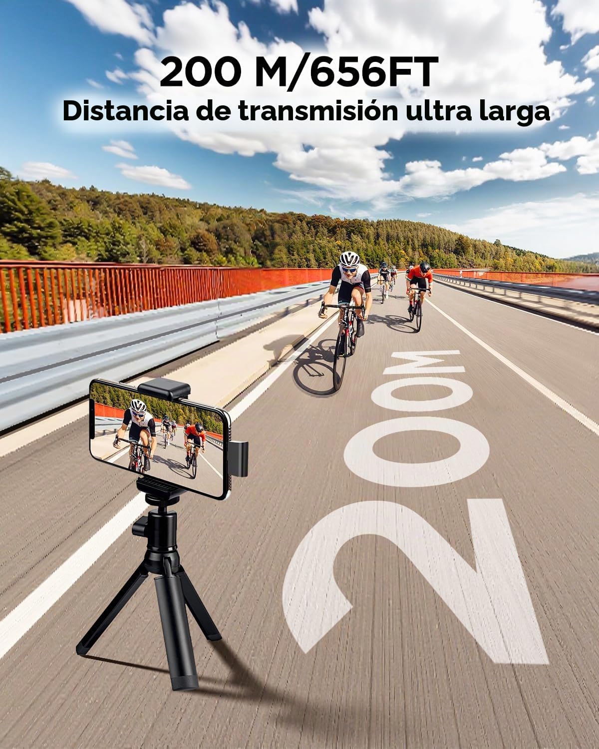 Saramonic Air SE Micrófono Lavalier inalámbrico 48 KHz/24 bits USB-C & Lightning Mini Micrófono para iPhone, Android, PC, Micrófono de solapa para Vlogging, Streaming, YouTube, Entrevistas