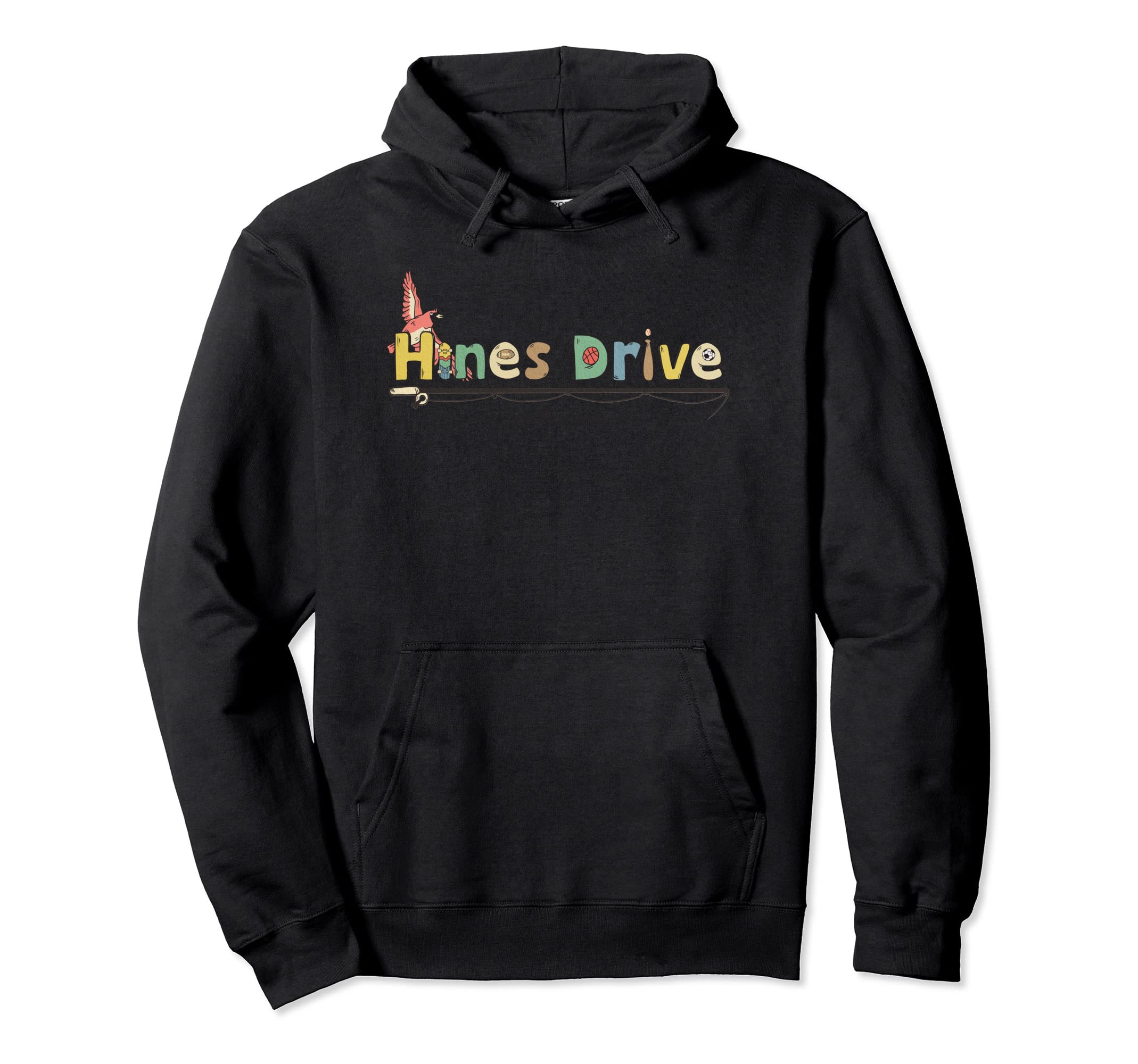 Hines Drive Shirt, Pullover Hoodie