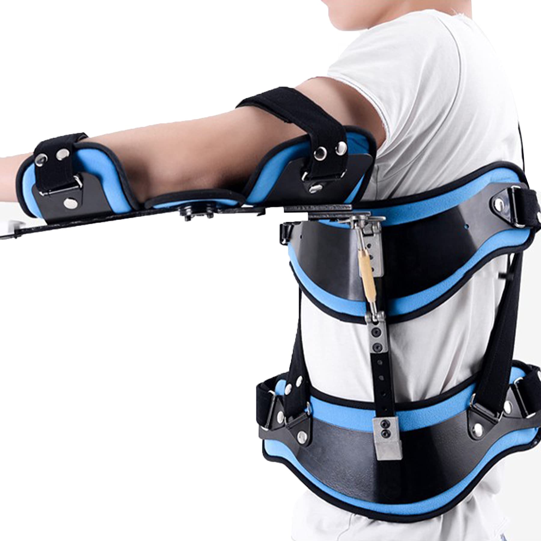 Inmovilizador Hombro del Dolor para Postoperatoria Estabilización Soporte para Soporte Lesiones Ortesis Hombro Ajustable Ortesis Subluxación Hombros Disponible para Mujeres Hombres