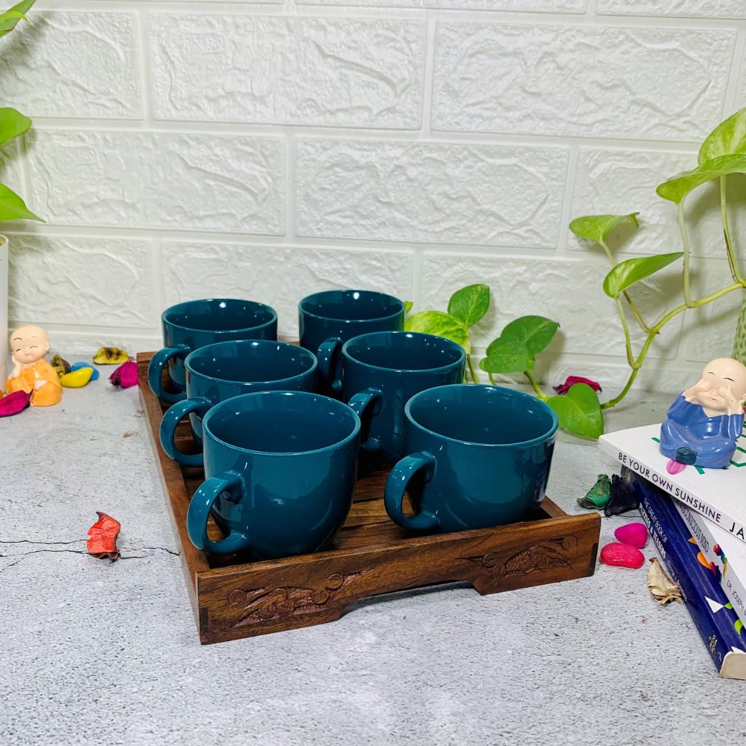 See full amazon price history chart for Homefrills Premuim Stoneware Glossy Green Solid Colour Ceramic Stylish Tea/Coffee 6 Cups with 1 Wooden Tray (Set of 7) Homefrills Premuim Stoneware Glossy Green Solid Colour Ceramic Stylish Tea/Coffee 6 Cups with 1 Wooden Tray (Set of 7) (B0CD7XVCX2) Amazon Price History, Amazon Price Tracker
