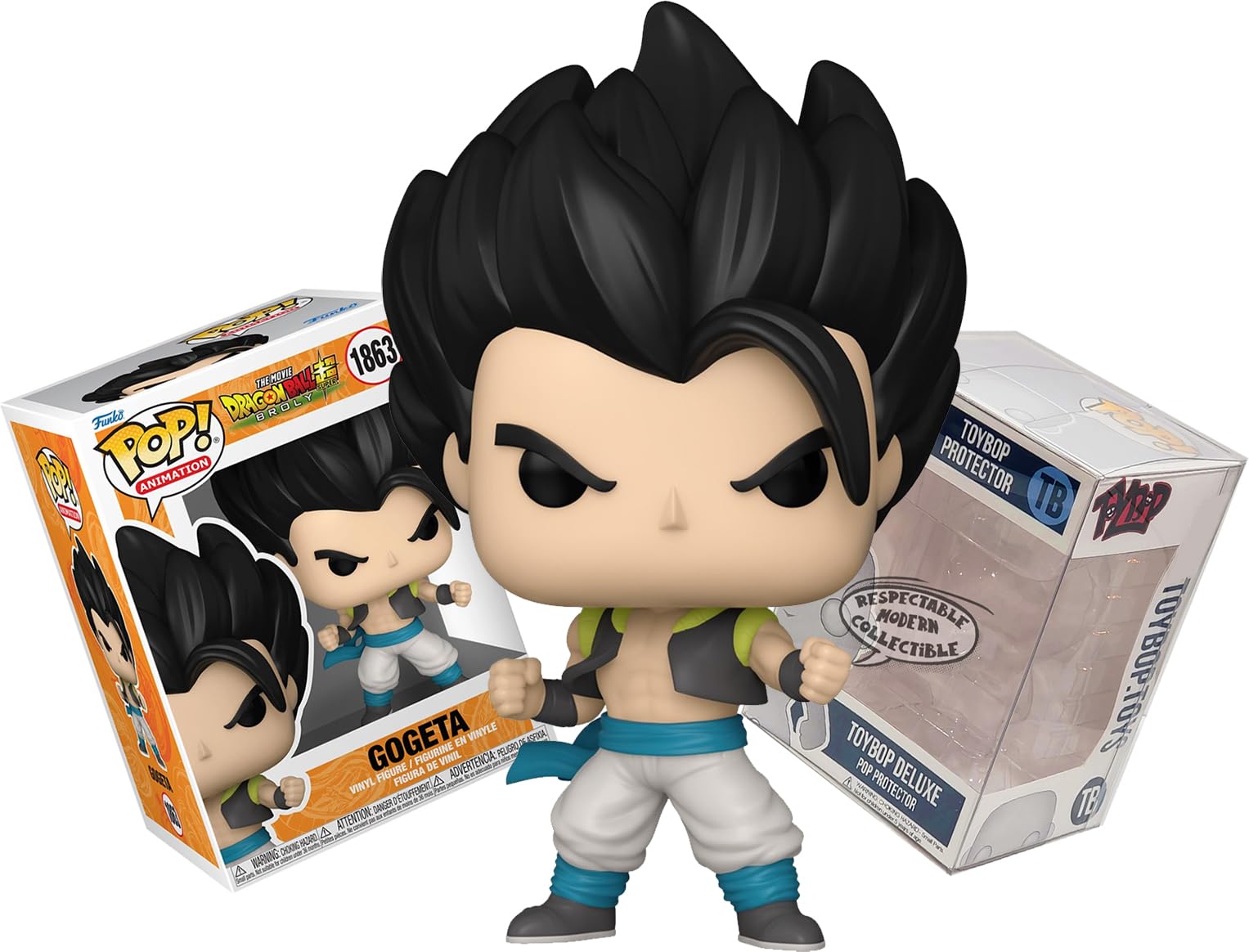 funko pop デスクター　ディーディー　プロテクター付き Amazon.com: Funko Gogeta + Pop Protector: Dragon Ball Super