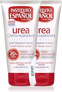 Instituto Español Hand Cream Urea, Moisturiser for Dry and Cracked Skin, Daily Moisturising Body Cream with High Urea for All Skin Packaging Urea Content, Set 300ml