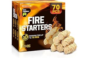 70 pcs Fire Starter: The Ultimate Coal Fire Starter Solution