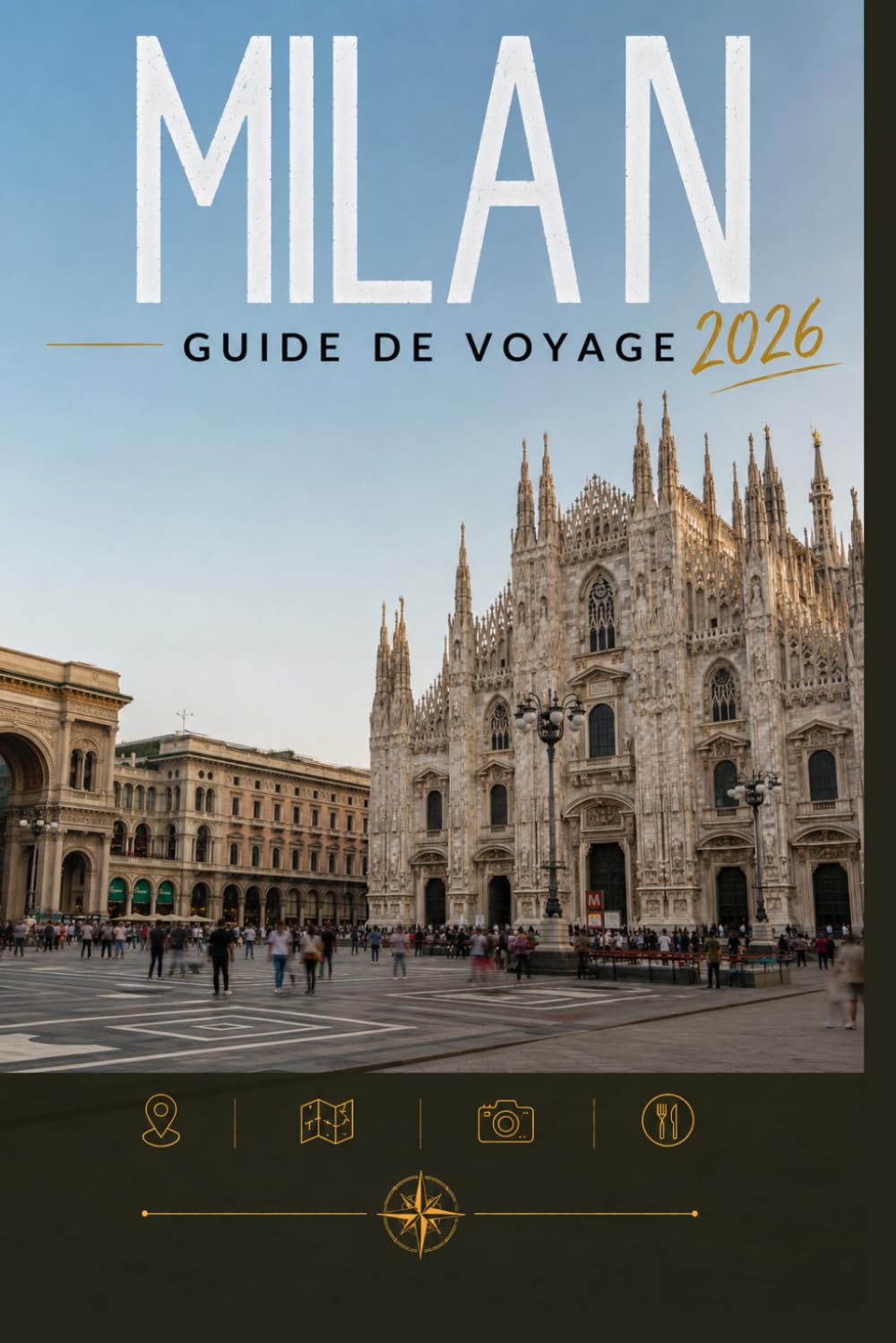 MILAN GUIDE DE VOYAGE 2026: Explorez facilement la vie quotidienne, les scènes culinaires et les lieux mémorables.