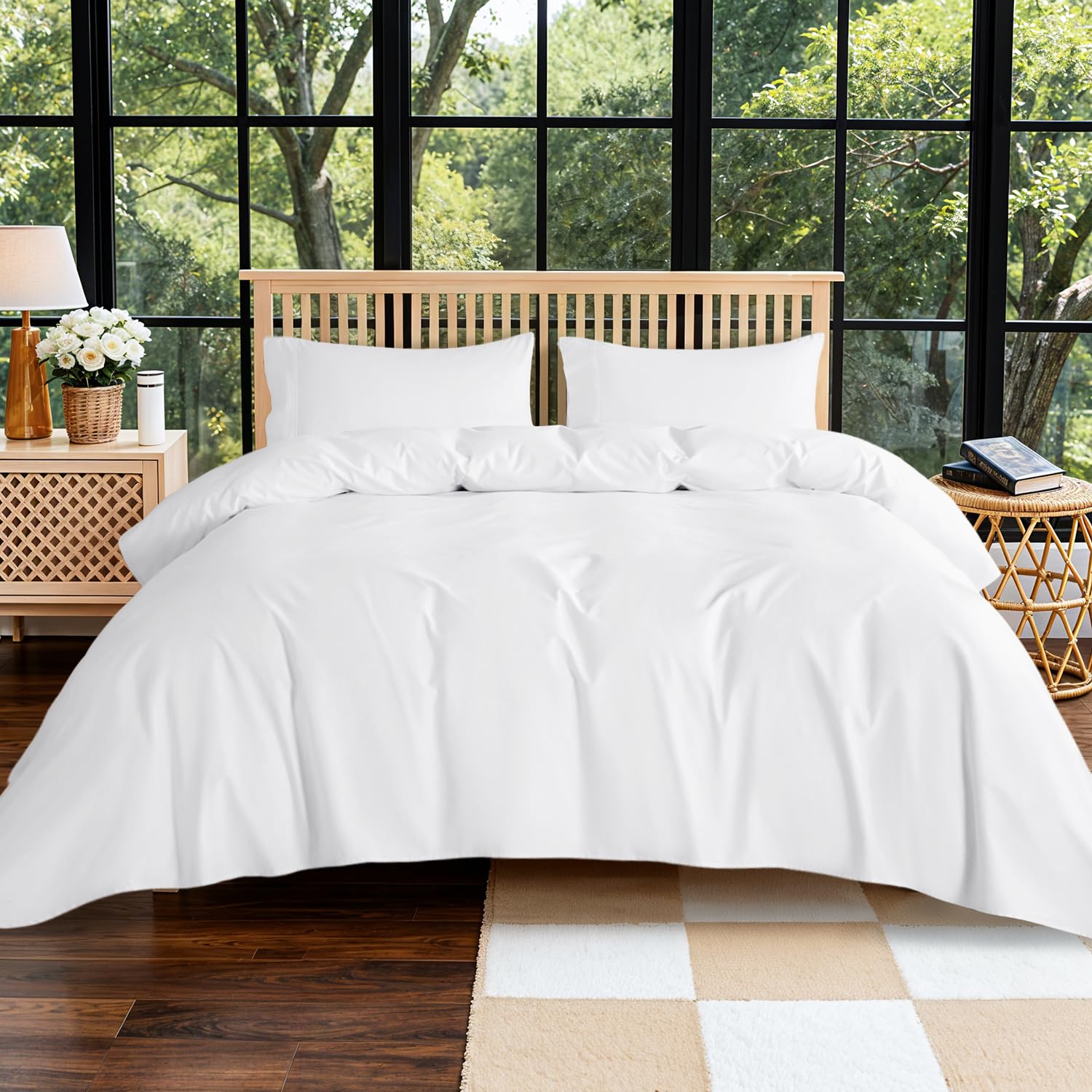 SONORO KATE 800 Series Egyptian Cotton King Sheet Set