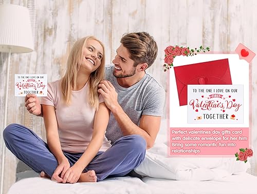 Miniatura 4 de D24TIME Divertidas tarjetas de San Valentín para él, su novio, novia, travieso, San Valentín, aniversario, cumpleaños, tarjetas de regalo para