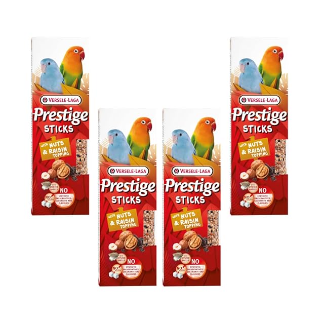 Versele-Laga Prestige Sticks Loros pequeños con nueces y Cobertura de pasas