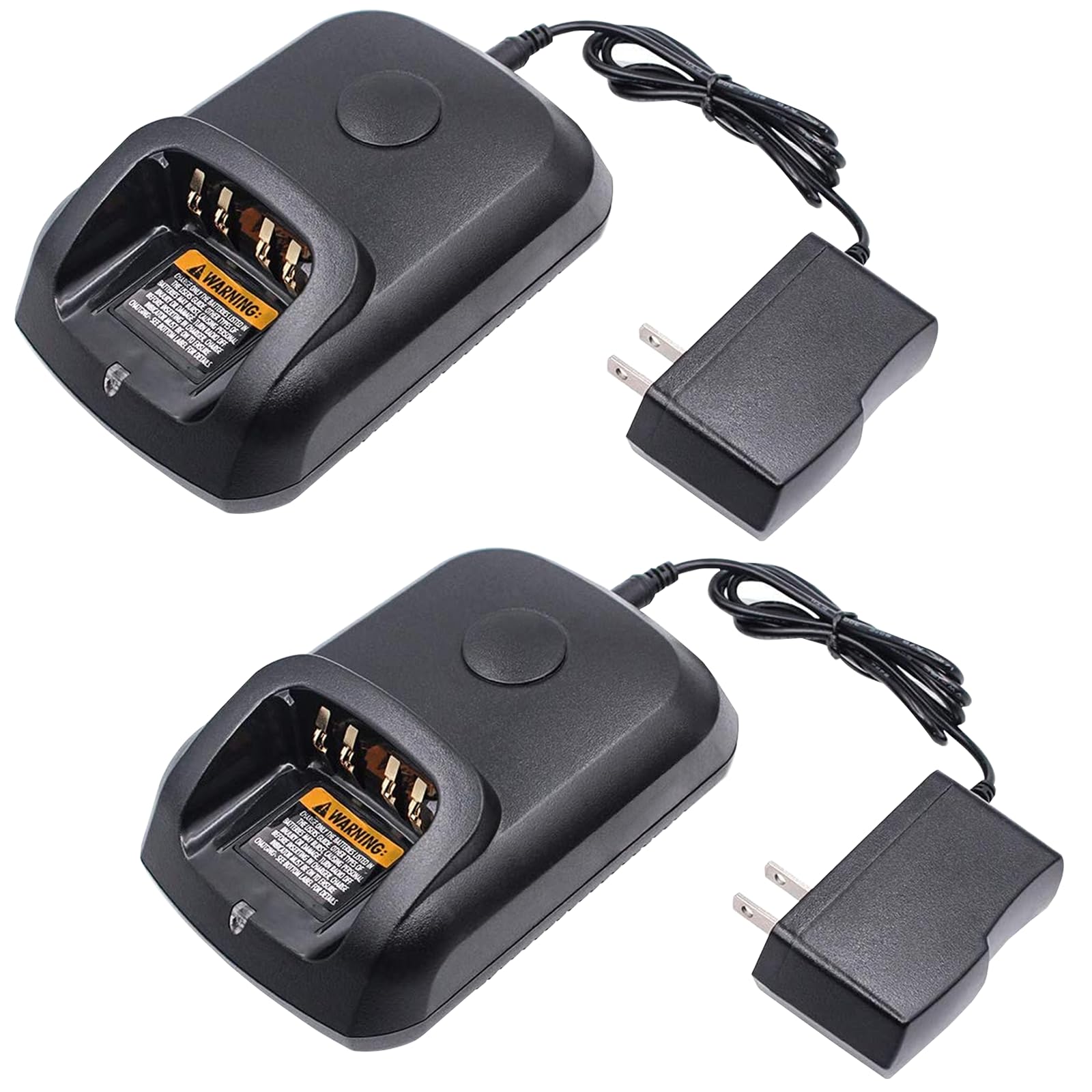 Teseko 2 pack WPLN4232 Charger for Motorola XPR3300e XPR3300 XPR6550 XPR7550 XPR6350 XPR7350 XPR6580 XPR7580 XPR7580e XPR7550e XPR7350e XPR3500e XPR3500 APX4000 XiR P8268 WPLN4226 WPLN4226A?NO-IMPRES?