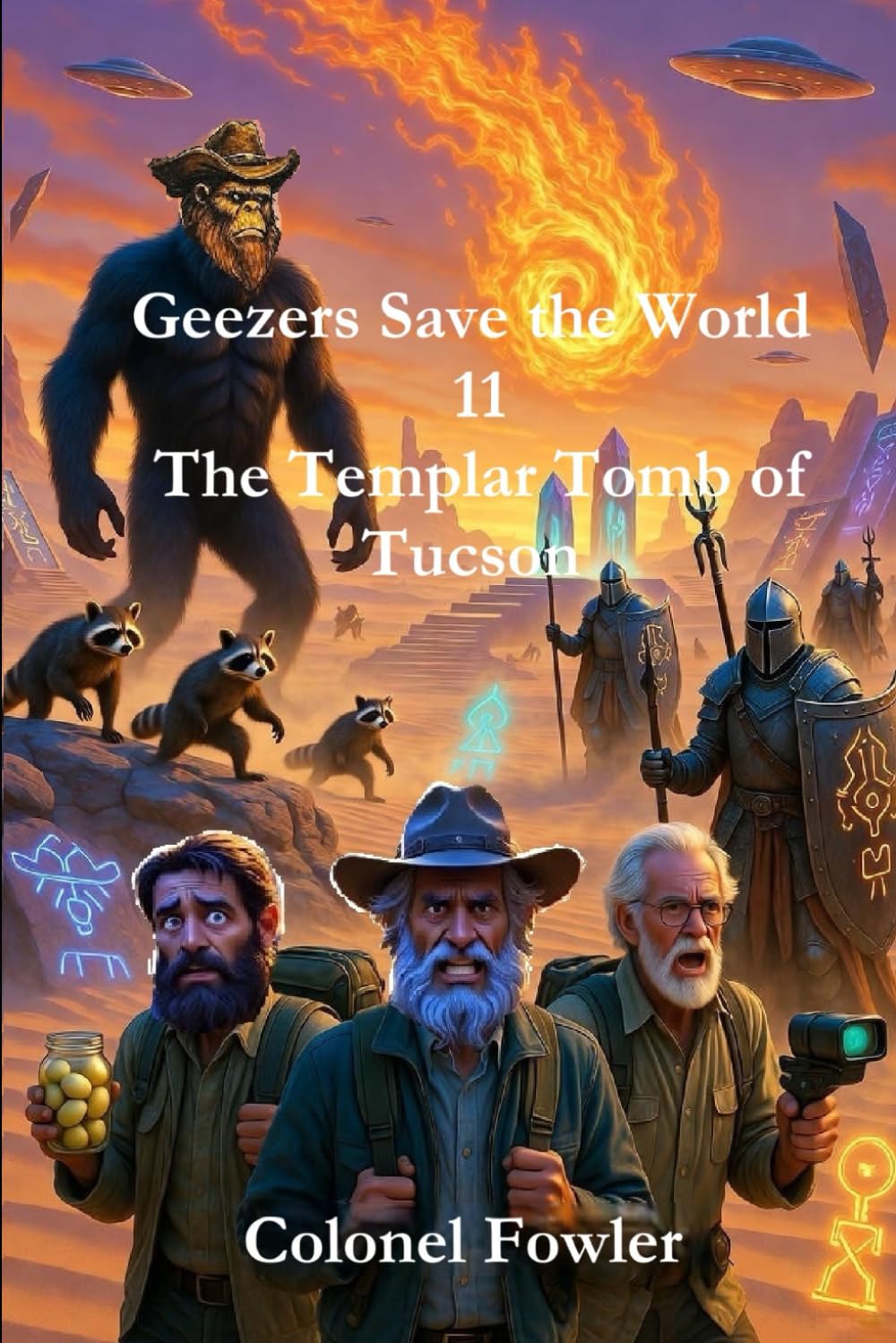 Geezers Save the World 11: The Templar Tomb of Tucson