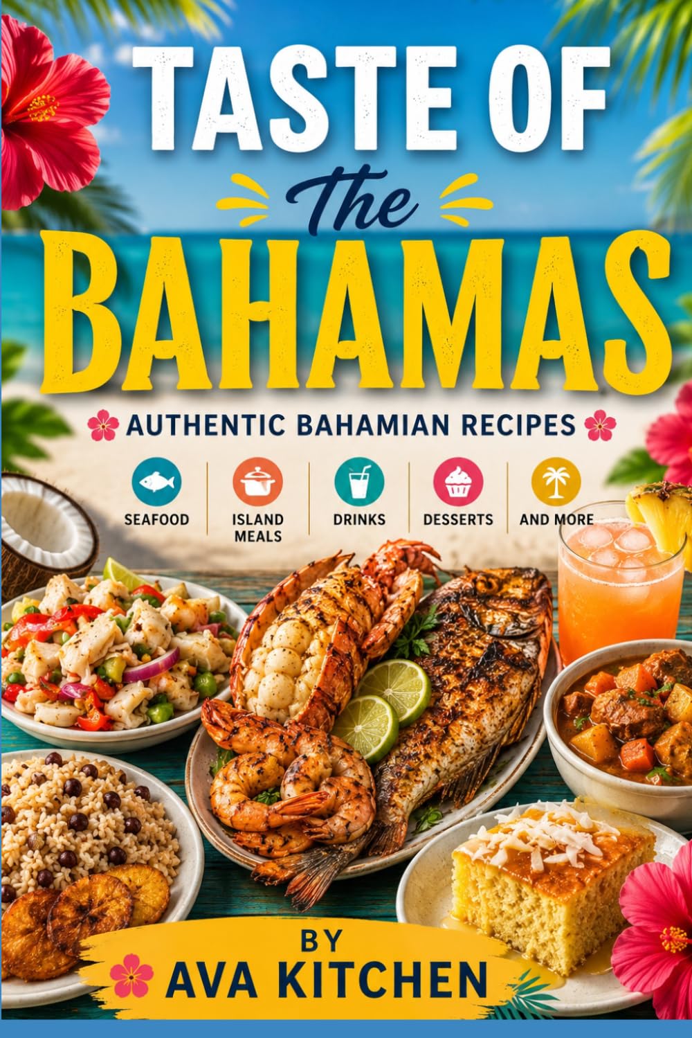 TASTE OF the BAHAMAS: Authentic Bahamian Recipes for Seafood, Island Meals, Tropical Drinks, and Caribbean Favorites (Ava Kitchen World Cookbook Collection)