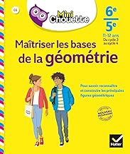 Download Mini Chouette Maîtriser les bases de la géométrie 6e/ 5e: cahier de soutien en maths (cycle 3 vers cycle 4) PDF