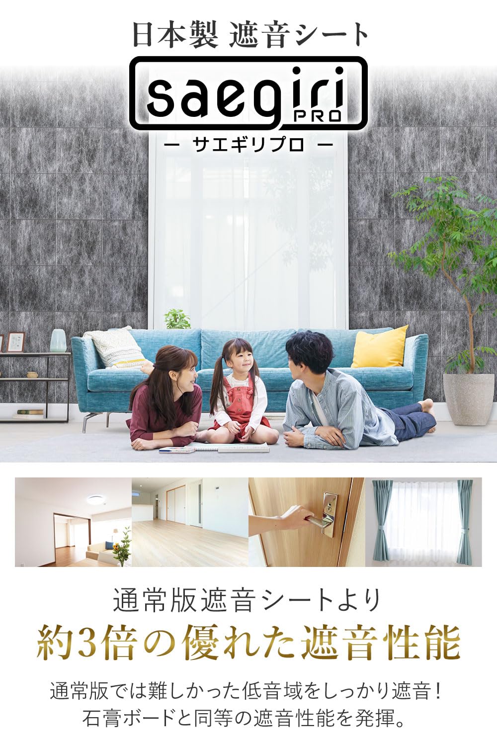 Amazon | PRO版【正規品】防音ファストラボ公式 (音の遮断効果3倍
