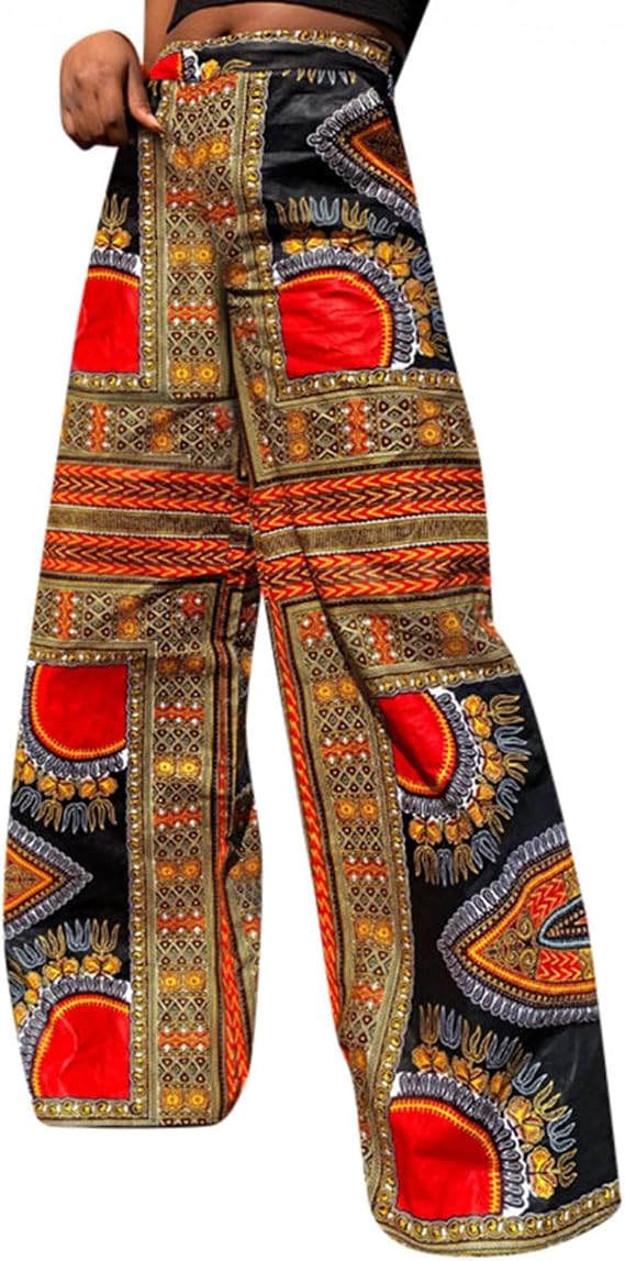 Amazon.com: LEIYAN Pantalones de harén de moda 2022 para mujer, elásticos,  de cintura alta, con gráficos palazzo, informales, de pierna ancha,  acogedores, pantalones deportivos : Ropa, Zapatos y Joyería