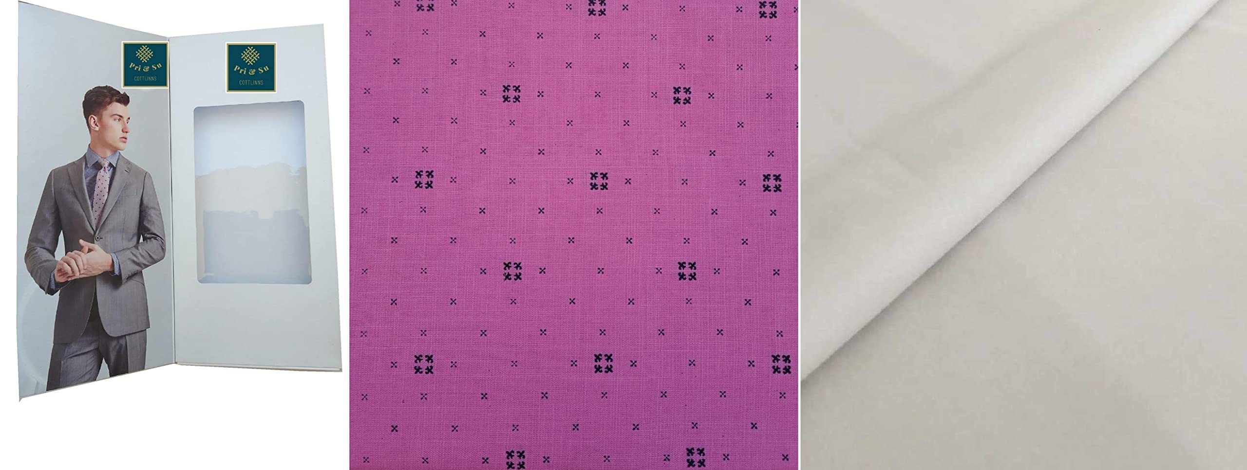 Pri & Su CottLinns Combo of Cotton Shirt 200017 & Trouser 90010-picture-33