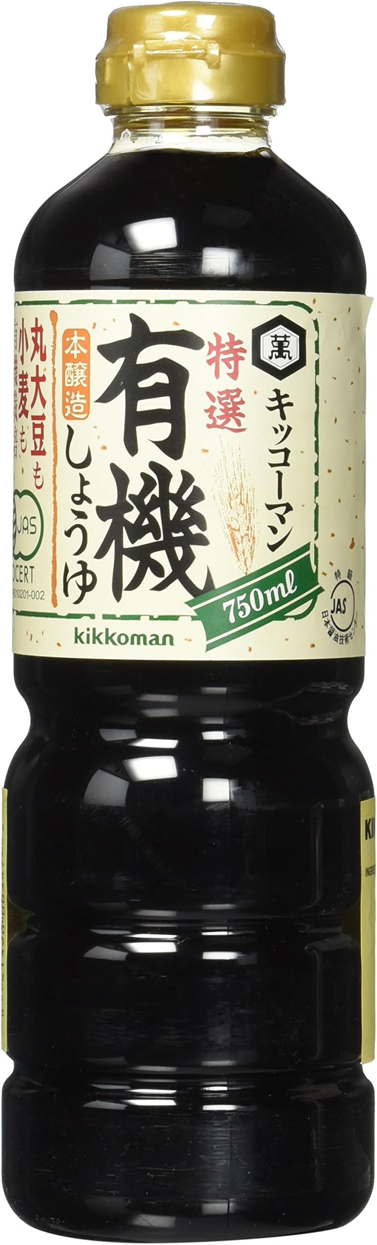 Kikkoman Organic Soy Sauce, 25.40 Fluid Ounce