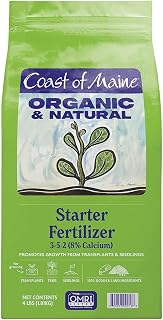 Coast of Maine Organic & Natural Starter Fertilizer, 4lb