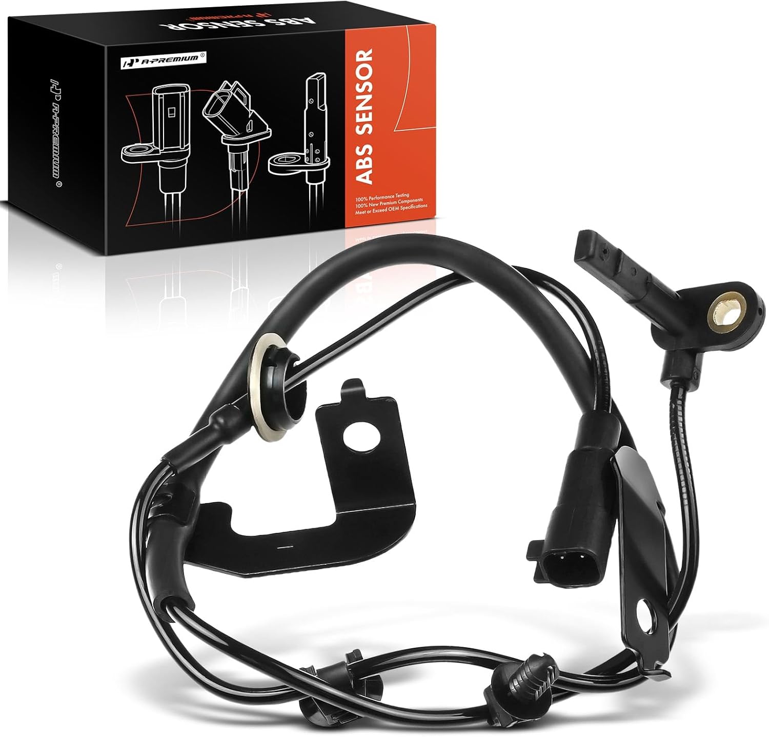 A-Premium Front Left ABS Wheel Speed Sensor (Front Driver Side)
