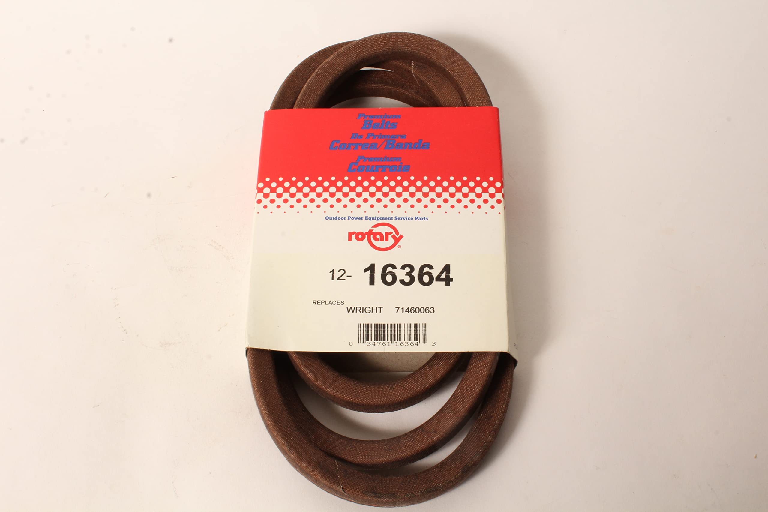 Cinghia Originale Per Falciatrice Wright - Ricambio Ponte Tagliaerba 71460063 Per Stander Rapid-Hite - Foto 4