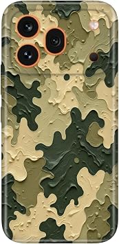 Honor 600 Pro 5G ile Uyumlu K l f, Kamuflaj 7811 Temal  Desenli, Darbe Emici Silikon