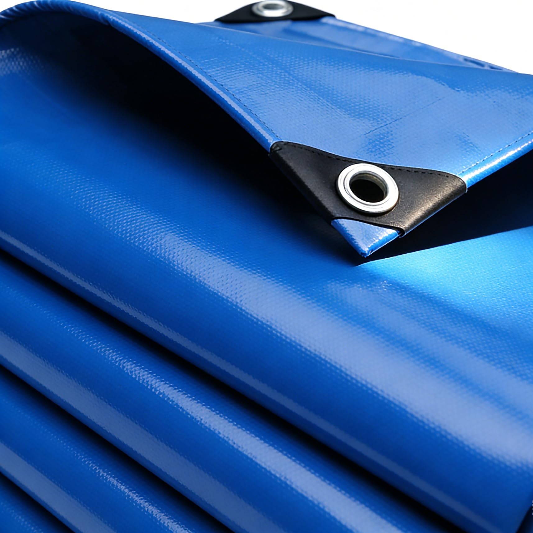 Lona Remolque 140 x 190 cm Máximo Rendimiento - Duradera Resistente a Los Rayos UV Desgarros, Multiusos, Impermeable Cubretodo Múltiples Usos para Jardín, Remolque, Azul
