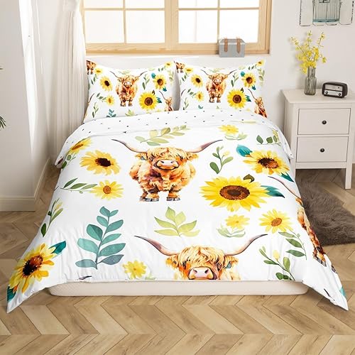 Vista 70 de Funda de edredón de zorro individual, funda de edredón de zorro de dibujos animados, búho de zorro bosque, juego de ropa de cama para niños, Multi 07