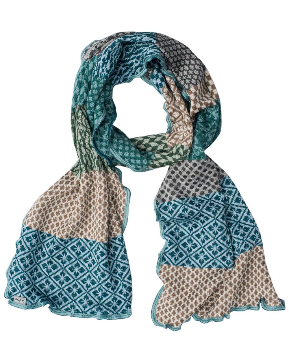 Invero, Sciarpa in lana merino Jane, 100% lana, Domani, 180x35 cm