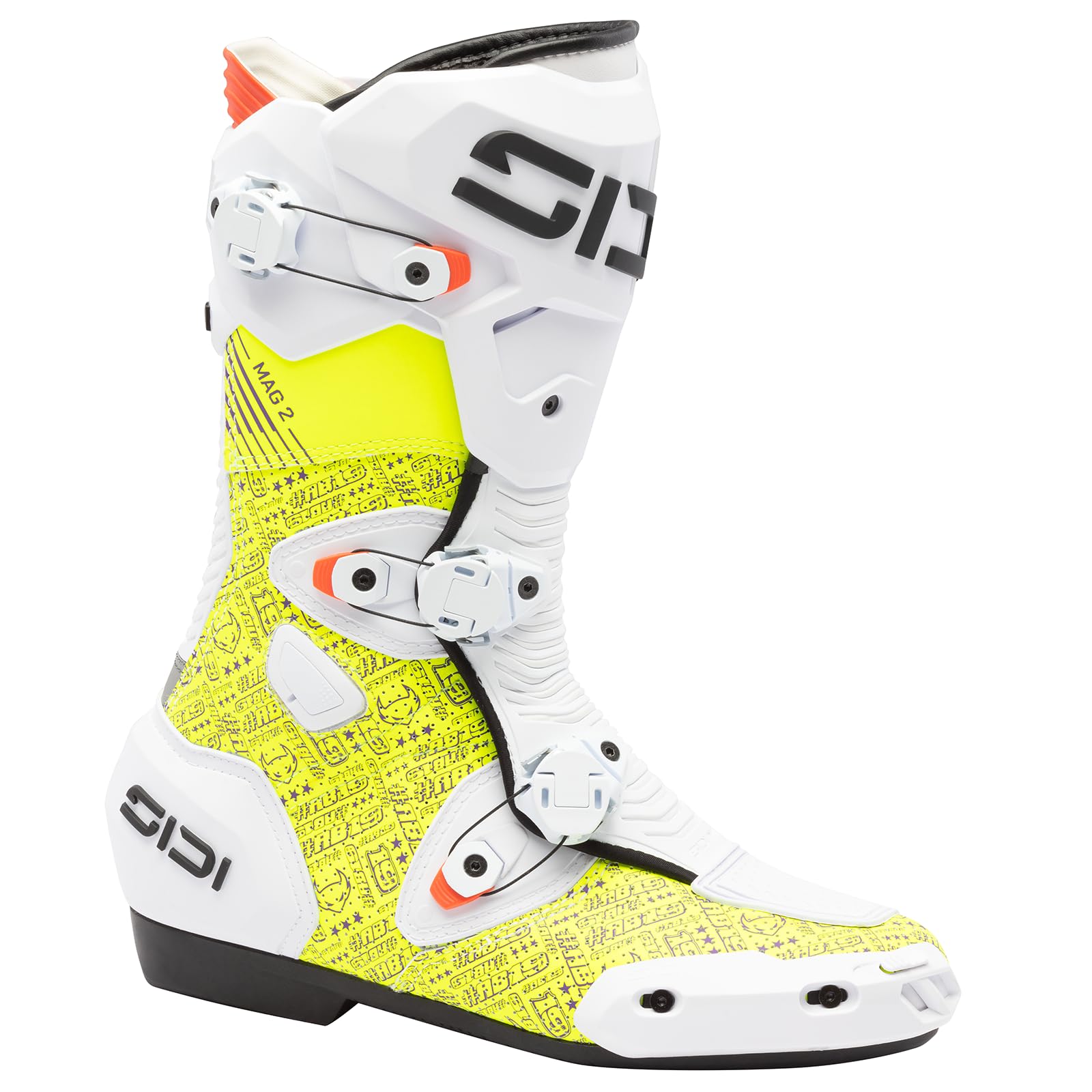 モトレーシングブーツ ホワイト/クリーム Amazon.co.jp: SIDI シディ バイク用 レーシングブーツ オンロード