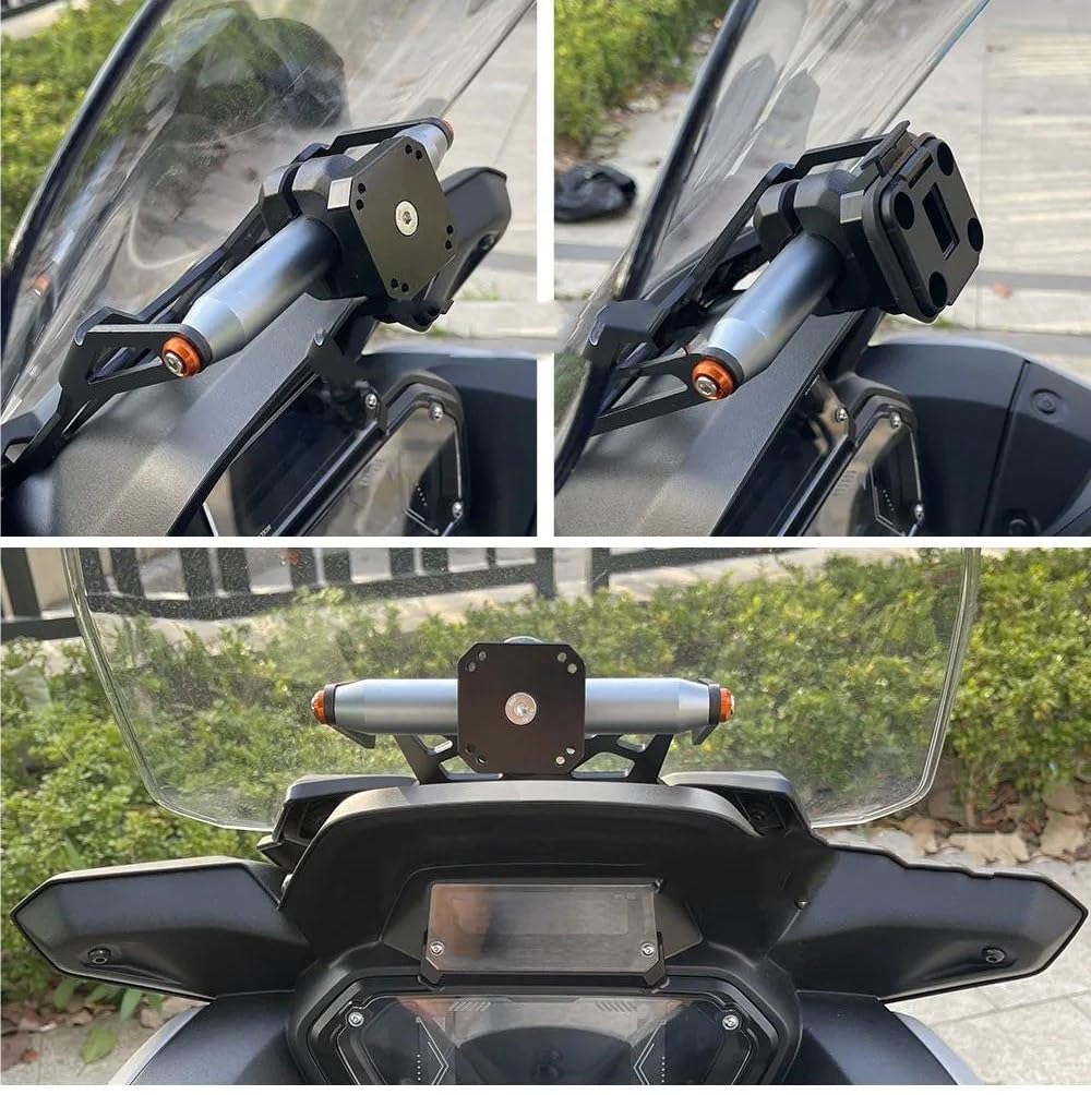 Placa Navegación GPS Móvil para KLR650 para KLR 650 Soporte Montaje para Teléfono GPS 14MM 16MM 22MM(22MM)