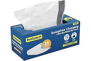 PetSafe ScoopFree Clumping Litter Box Waste Bin Liners