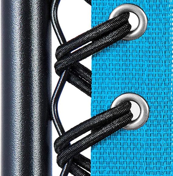 Replacement Elastic Cord Laces for Zero Gravity Chair, 4 Cords Black